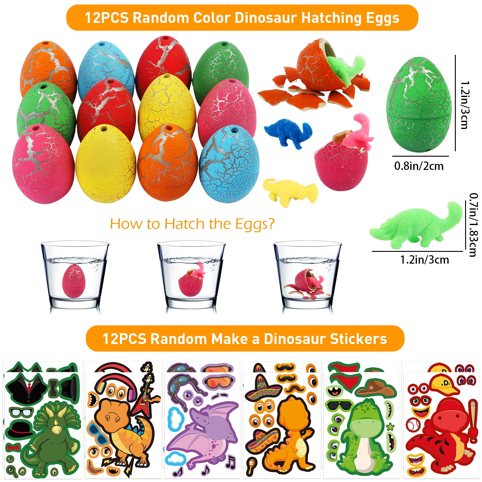 230PCS Dinosaur Party Favors - Dinosaur Birthday Party Supplies & Goodie Bags for Kids Birthday, Dino Themed Party Decorations Gifts Fillers Stuffers Toys