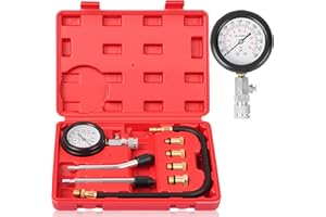 DAYUAN 8pcs Professional Petrol Engine Compression Tester Kit Set for Automotives and Motorcycles