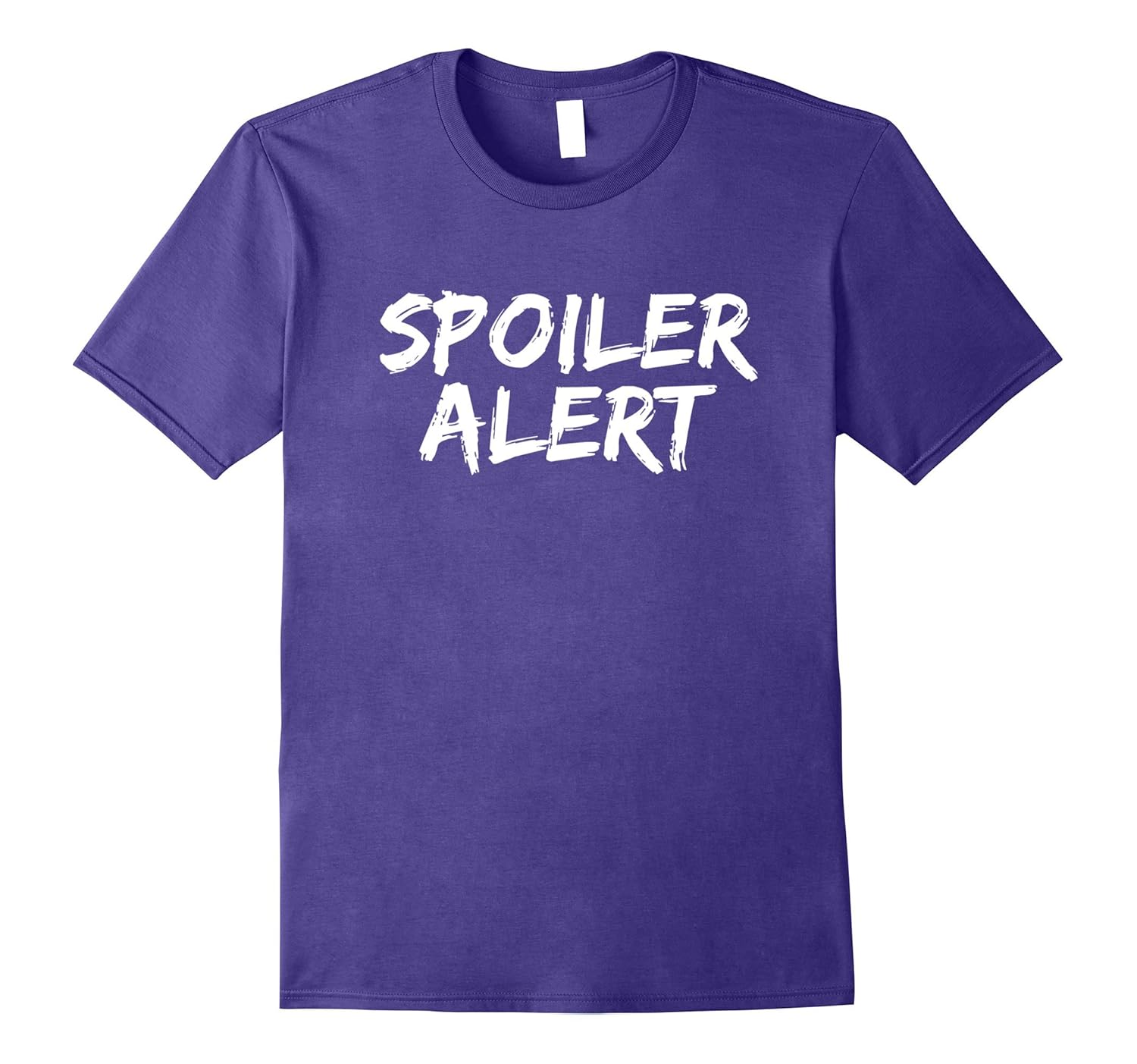 Spoiler Alert Slogan TShirt for Movie SpoilersCL Colamaga