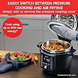 Instant Pot Duo Crisp and Accessories Ultimate Lid Air Fryer Multi-Cooker 1500W view 3