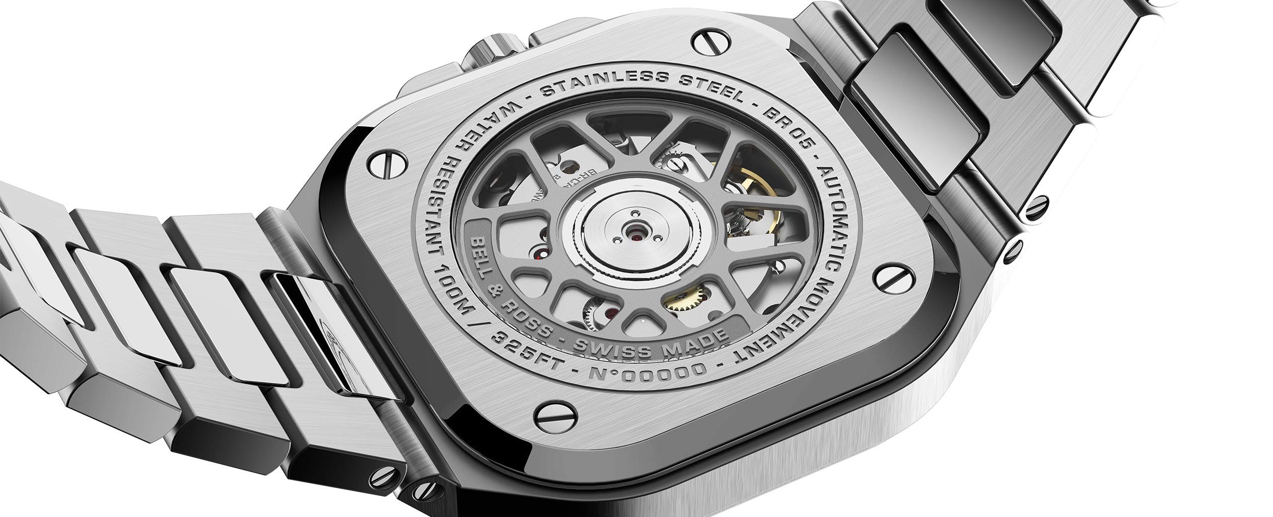 Bell and Ross BR 05 Automatic Silver Dial Men's Watch BR05A-GR-ST/SST