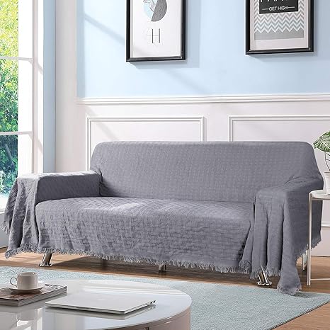 taococo geometrical weave sofa cover home decor couch slipcovers with tassels couch covers for 3 cushion couch couch protector sectional couch