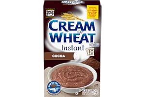 Cream of Wheat Instant Hot Cereal, Cocoa, 1.23 Ounce, 10 Packets (Pack of 6)