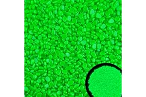 KAIYUAN DYNASTY 200pc Green Glow in The Dark Stones Green Pebbles Glow Fish Tank Rocks Luminous Pebbles for Outdoor Decor Garden Luminous Stone Glow Stones for Yard Walkway Pathway Aquarium,Blue