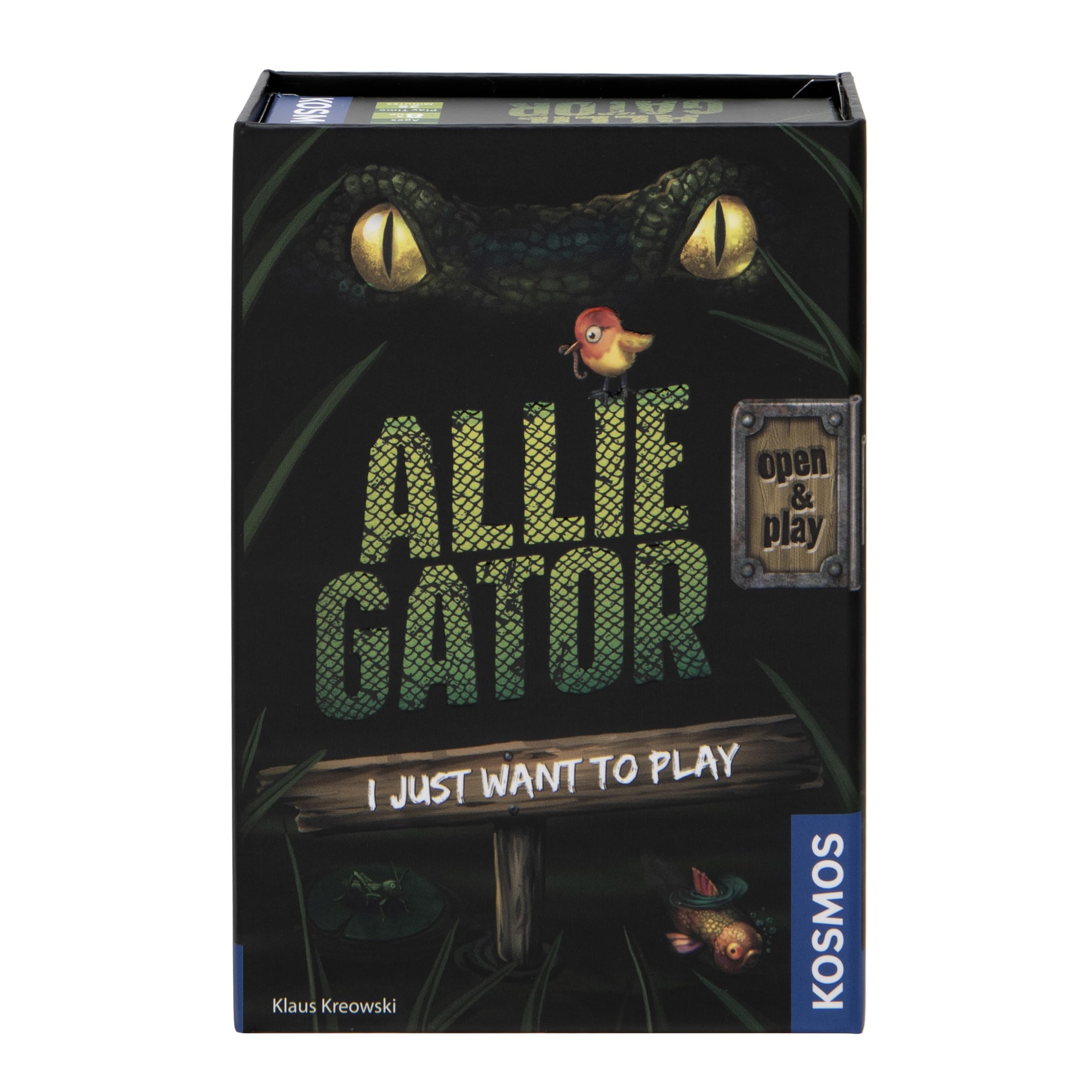 Thames & Kosmos Allie Gator: Open & Play, Fun Card Game, Family Games for Game Night, Board Games for Adults and Kids, For 2 to 5 Players, Age 8+ — image 1
