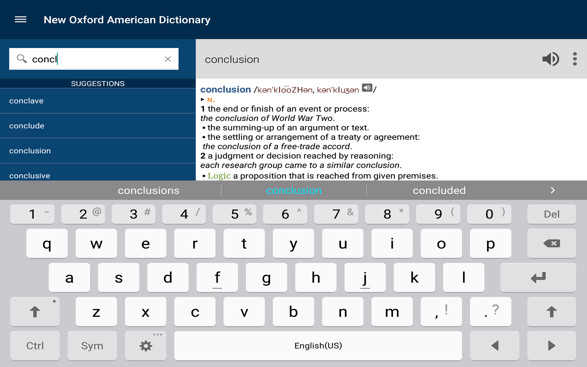 New Oxford American Dictionary with Audio Apps & Games