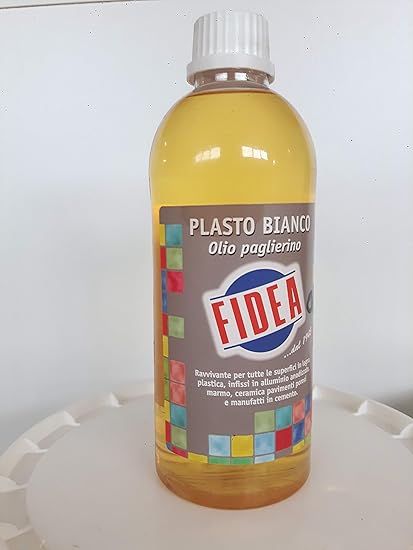 Fidea Plasto Bianco 500 Ml Olio Paglierino Per Ravvivare