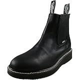 Amazon.com | ESTABLO Botin Trabajo ID 320 (Bot) Piel Grasso Negro | Boots