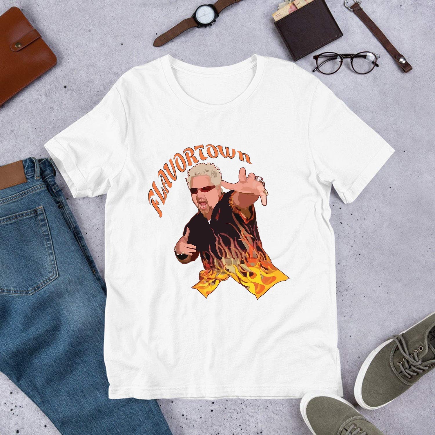 Guy Fieri Flavortown Gift For Woman Shirts Teevimy