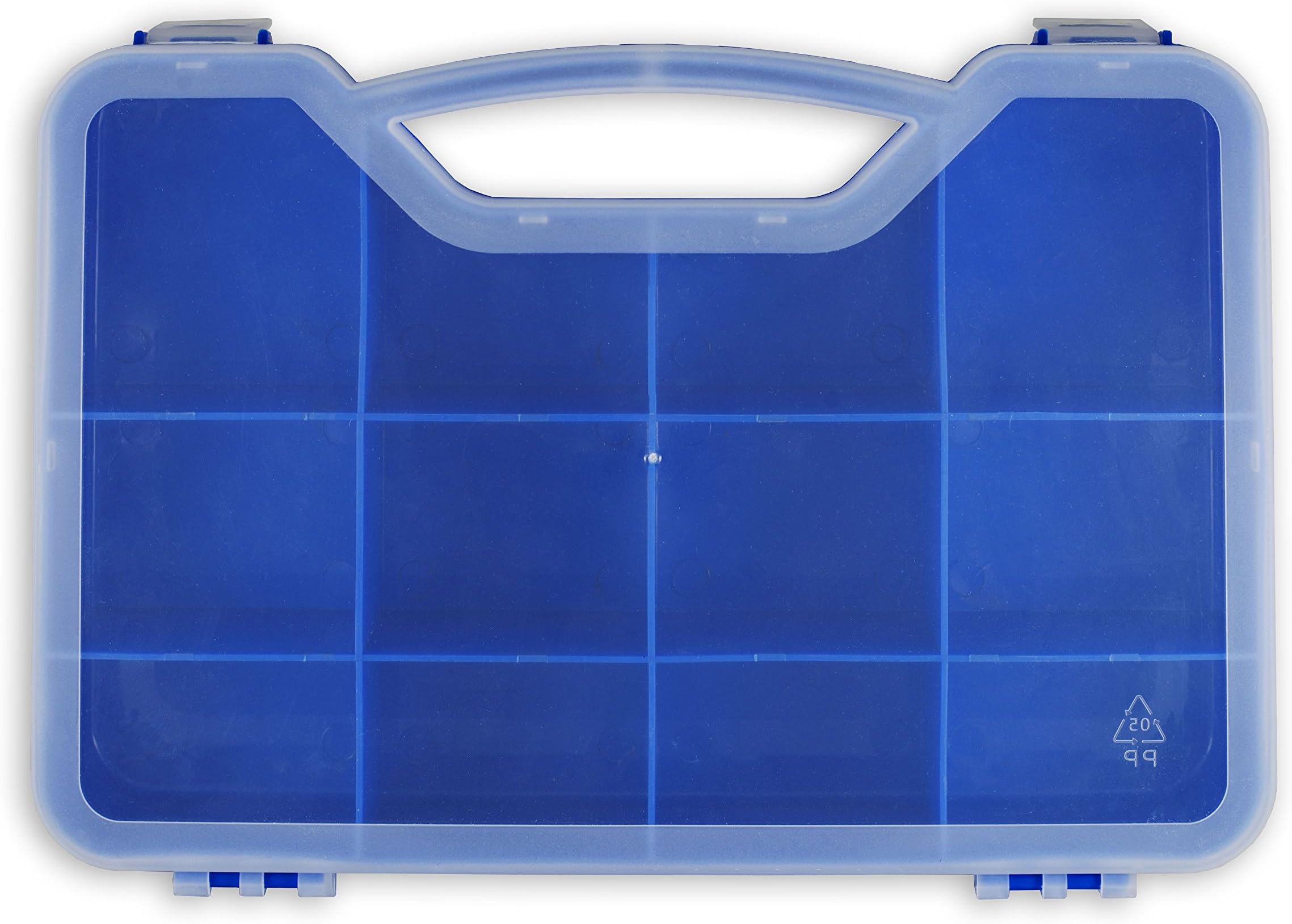 Penguin Supply Cases Toys and Crafts Storage Organizer Case Box - Fits Up to 75 Mini Figures Threads in All Styles Shopkins, Twisty Petz, Num Noms, Tsum Tsum, Colleggtibles and Others (Dark Blue)