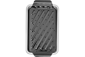 Wilton Non-stick Broiler Baking Pan Set, 11 x 7-Inch, Steel