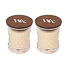 WoodWick Vintage Hobnail Candle Vanilla Bean Pack of 2