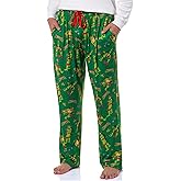 Teenage Mutant Ninja Turtles Men's Tossed Print Sleep Pajama Pants For Adults