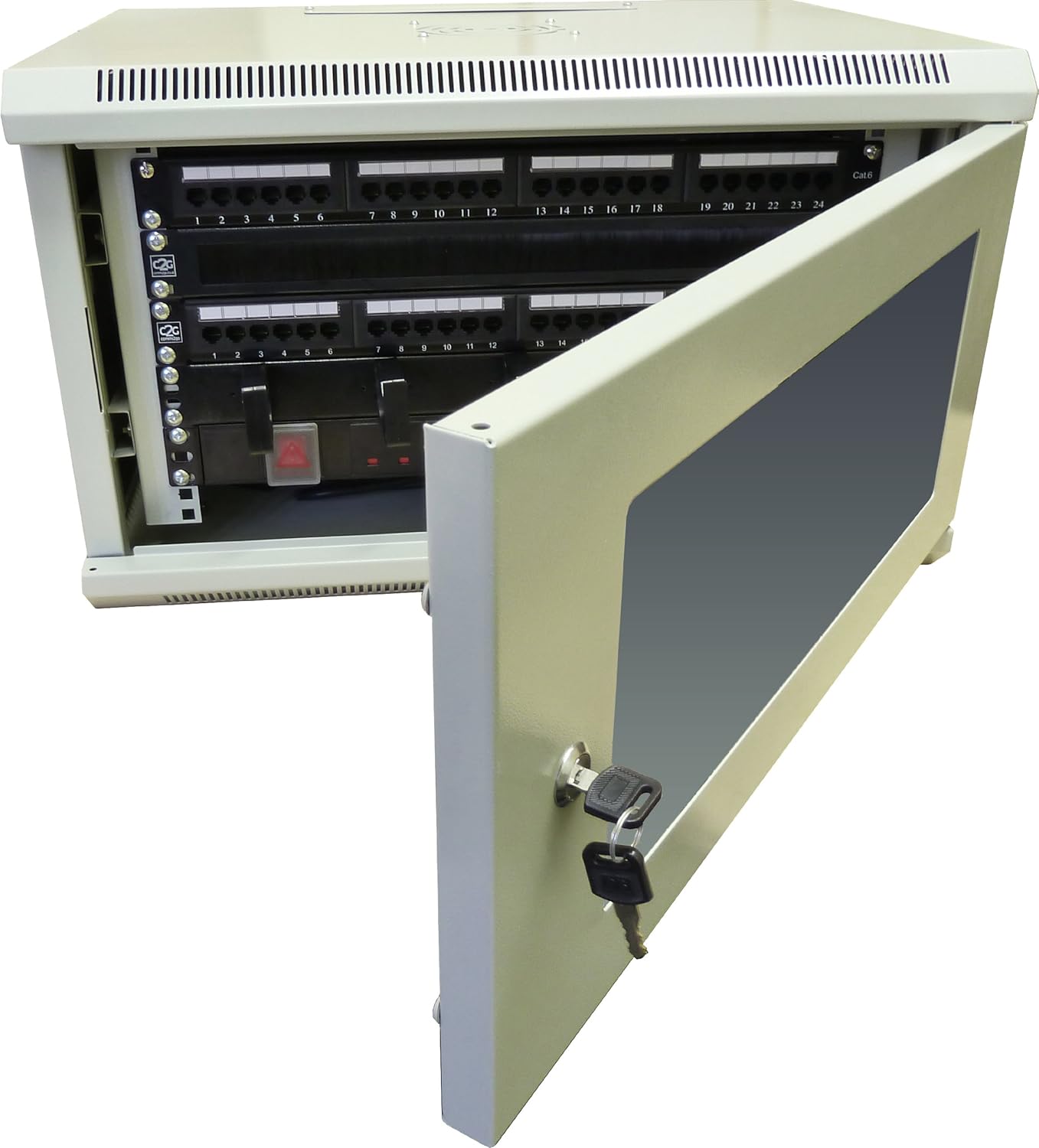 19 450mm White 6u Data Rack Power Distribution Unit Pdu Server