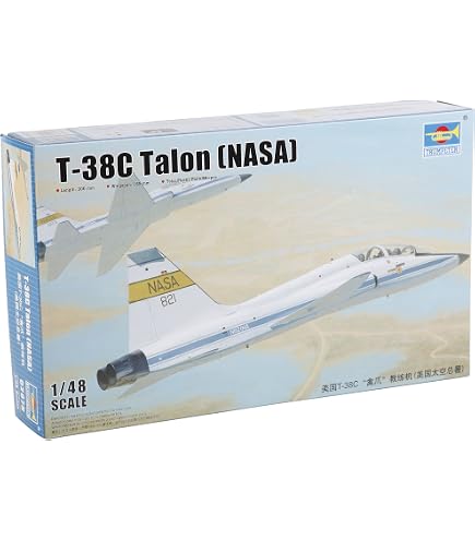 Amazon.com: Trumpeter 1/48 Scale Northrop T-38C Talon American Jet