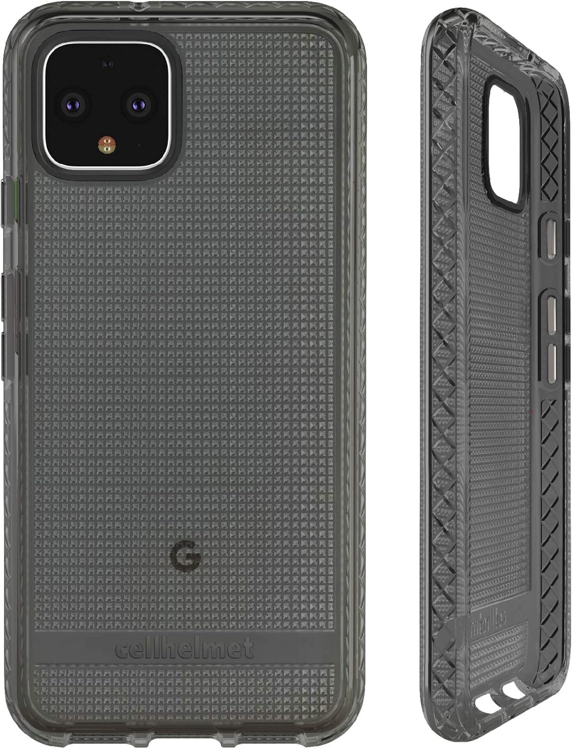 cellhelmet Altitude X Series Black Phone Case for Google Pixel 4 | As Seen on Shark Tank | in Retail Package