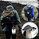 SHEDALED Camping Lantern LED 60-LED USB Solar Rechargeable 6 Modes view 7