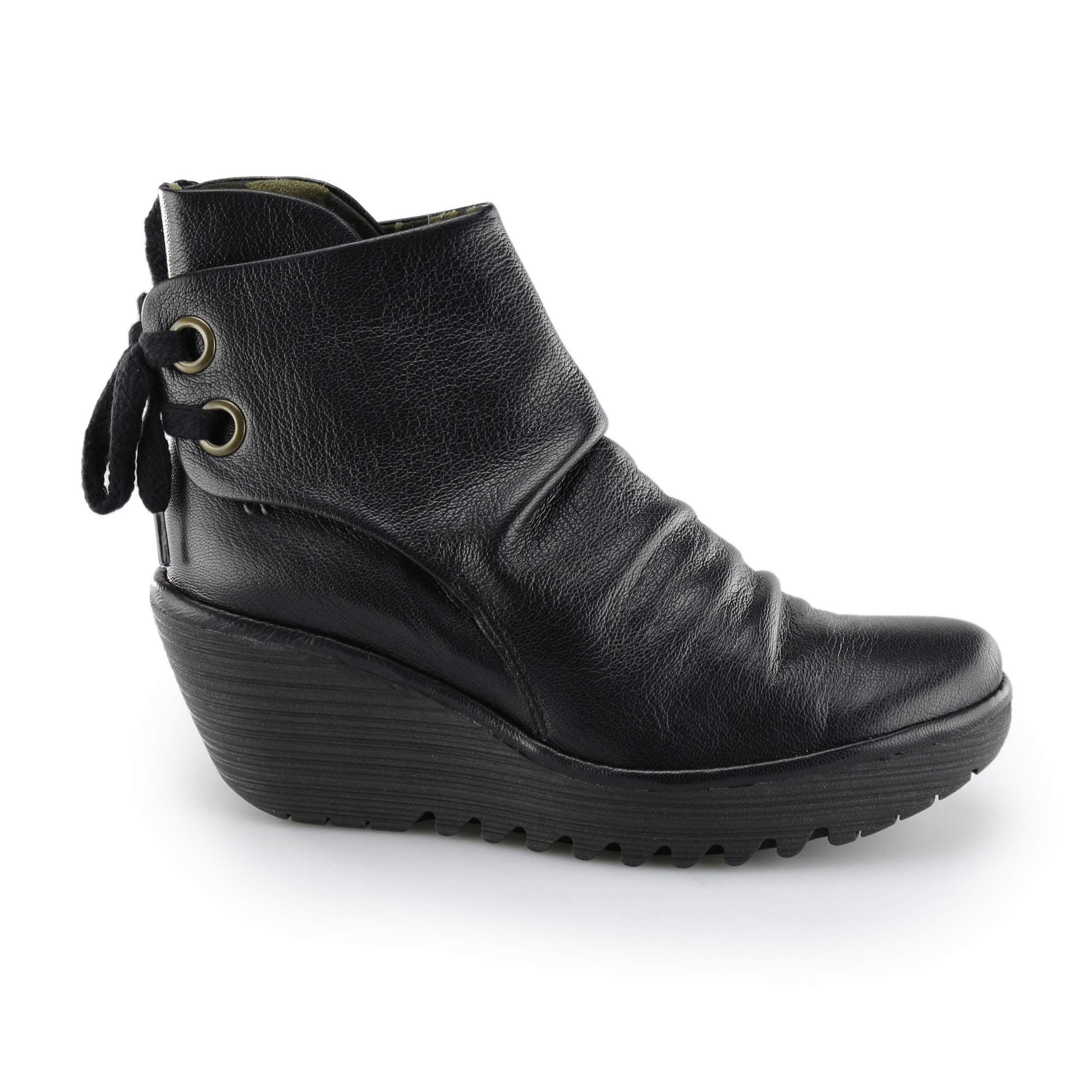 Fly London Yama Women's Boots - Black (Black), 3 UK