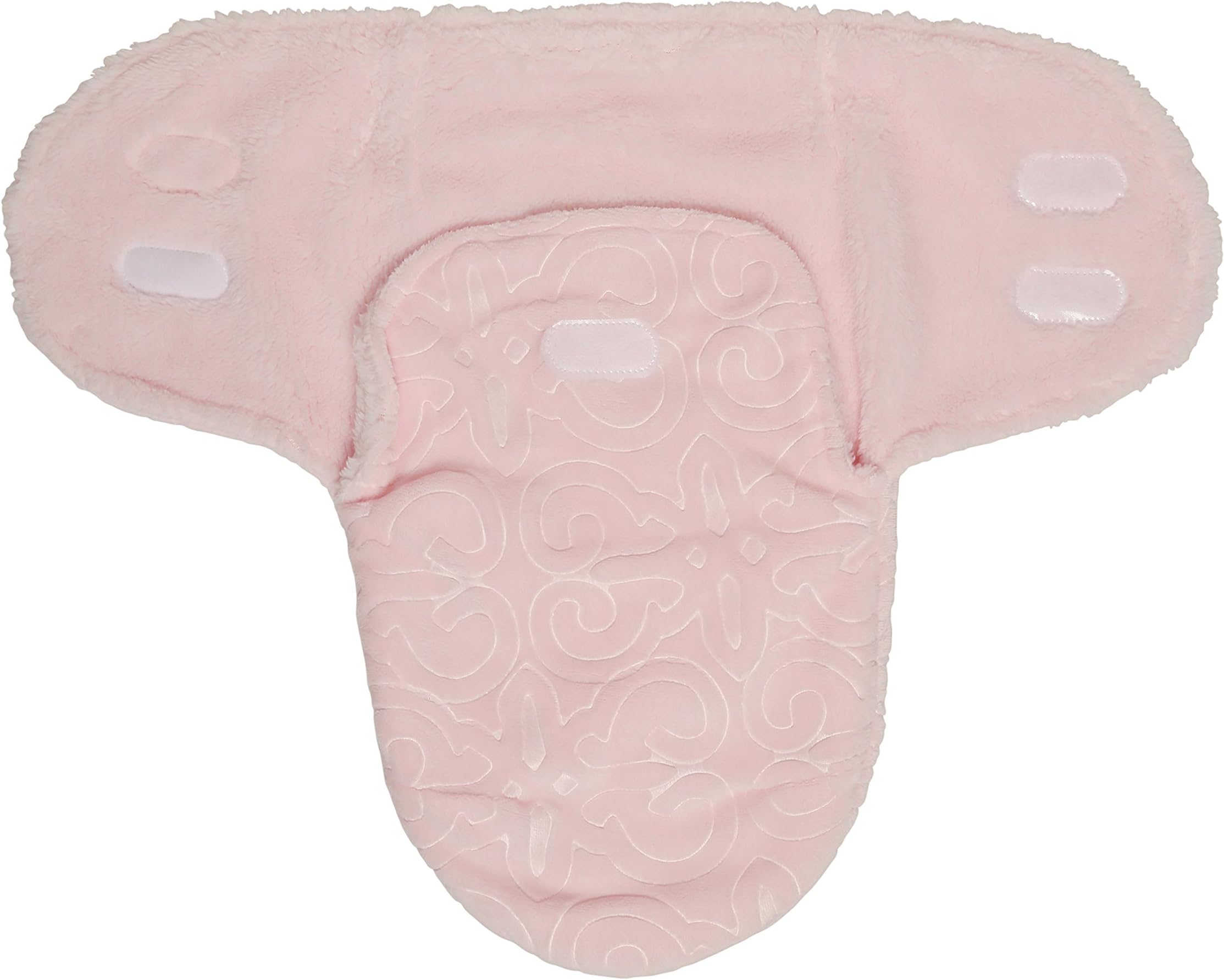 Little Beginnings Sculpted Fleece Swaddle Sack, Pink