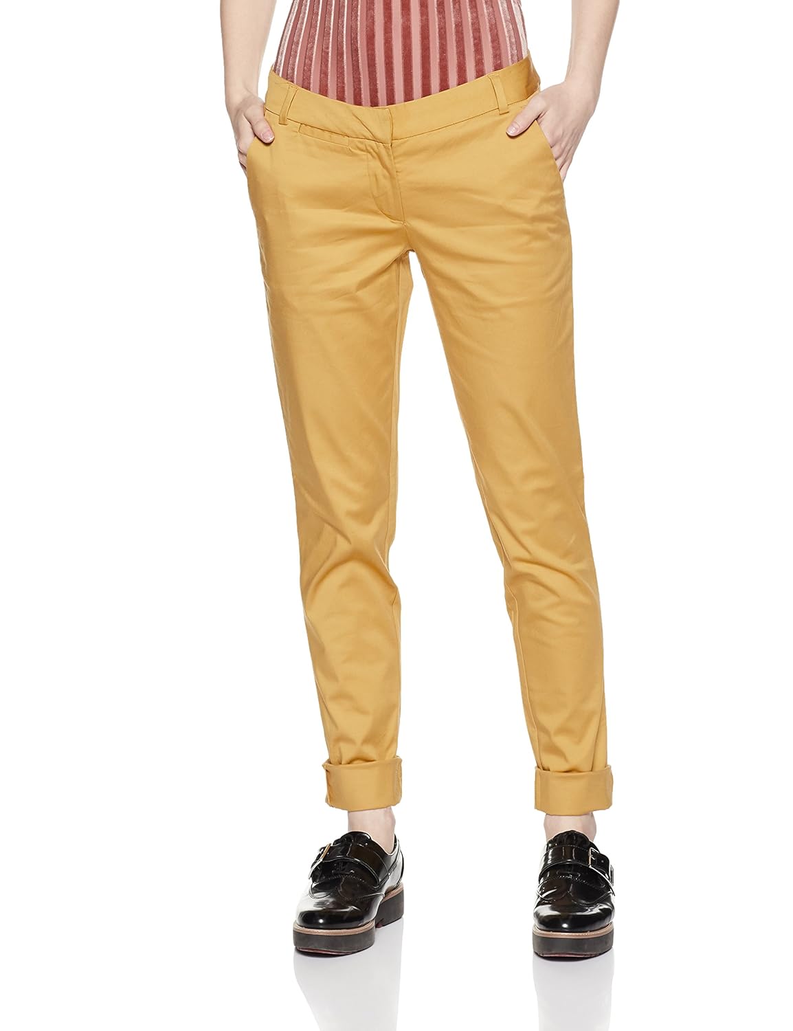 park avenue woman cotton trouser suit