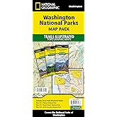 Washington National Parks [Map Pack Bundle] (National Geographic Trails Illustrated Map)