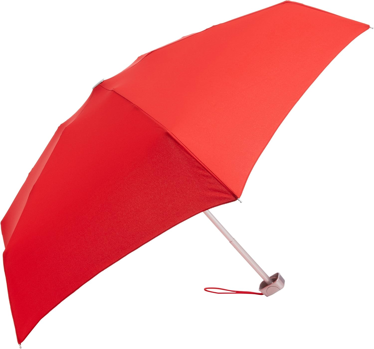 Samsonite Stick Umbrella Alu Drop 5 Sect. Manual, Tomato 45456 1868