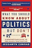 What You Should Know About Politics . . . But Don't: A Nonpartisan Guide to the Issues That Matter
