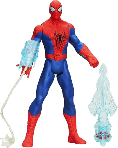 SPIDER-MAN Triple Attack 10-inch Figure w/ Lights Sounds 2 Weapons