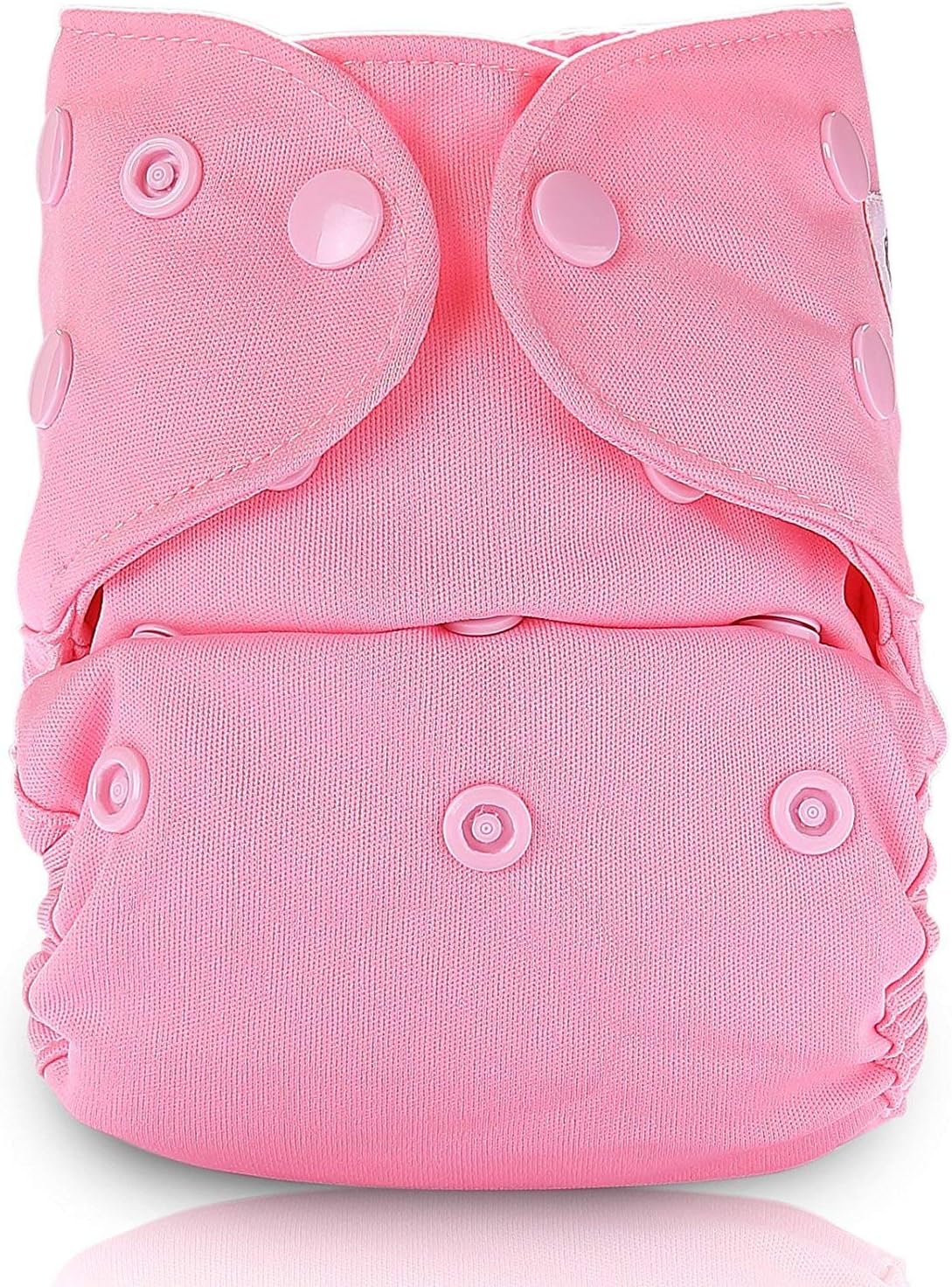 Happy Nappy Cloth Diaper For Babies,Washable Reusable Cloth Diaper_0month to 2Years_Pink