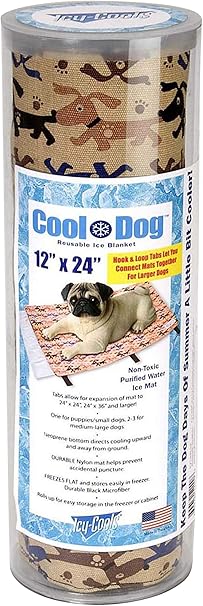 dog rocks cooling mat