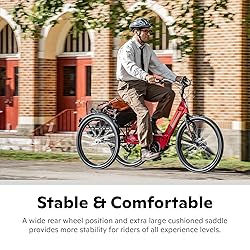 Schwinn Meridian Adult Tricycle Bike, Mens and