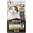 Purina Pro Plan Allergen Reducing, Weight Control Dry Cat Food, LIVECLEAR Chicken and Rice Formula - 5.5 lb. Bag