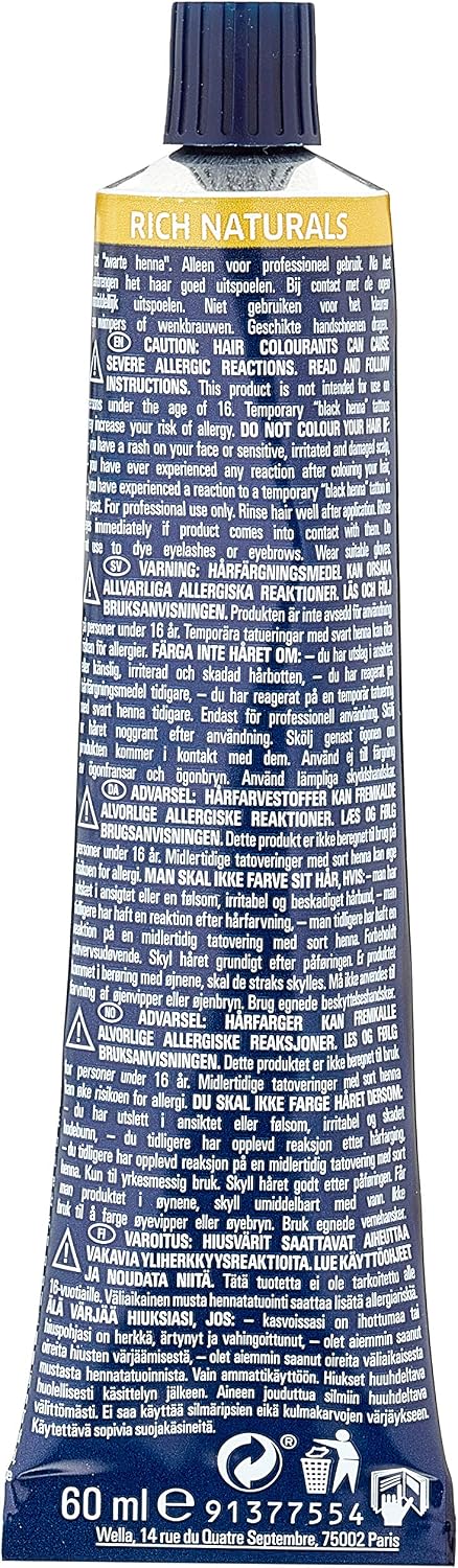 Koleston Perfect ME + 60 ML Wella 8/1 Light Ash Blonde, 8/1 Light Blonde Ash, 60 ml (Pack of 1) - Image 4
