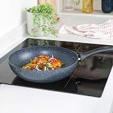 Russell Hobbs Nightfall Stone Wok 28cm Non-Stick Induction Pan view 3
