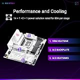 ASUS ROG Strix B860-G Gaming WiFi mATX Motherboard DDR5 PCIe 5.0 AI view 3