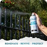 Polar Direct to Rust Metal Spray Paint 2x400ml Satin Black All-in-One Primer view 6