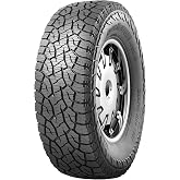Kumho Road Venture AT52 All-Terrain Tire - 265/65R18 114T | Truck/SUV All Terrain All Weather Traction 114T Rated Standard Load Radial Construction Black Sidewall Tire