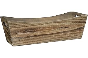GARDENGOODZ Wood Handled Window Box Planter - Buffalo Brown