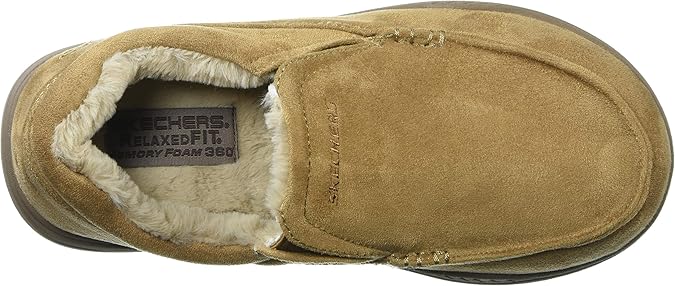 skechers relaxed fit expected x larmen men's slippers