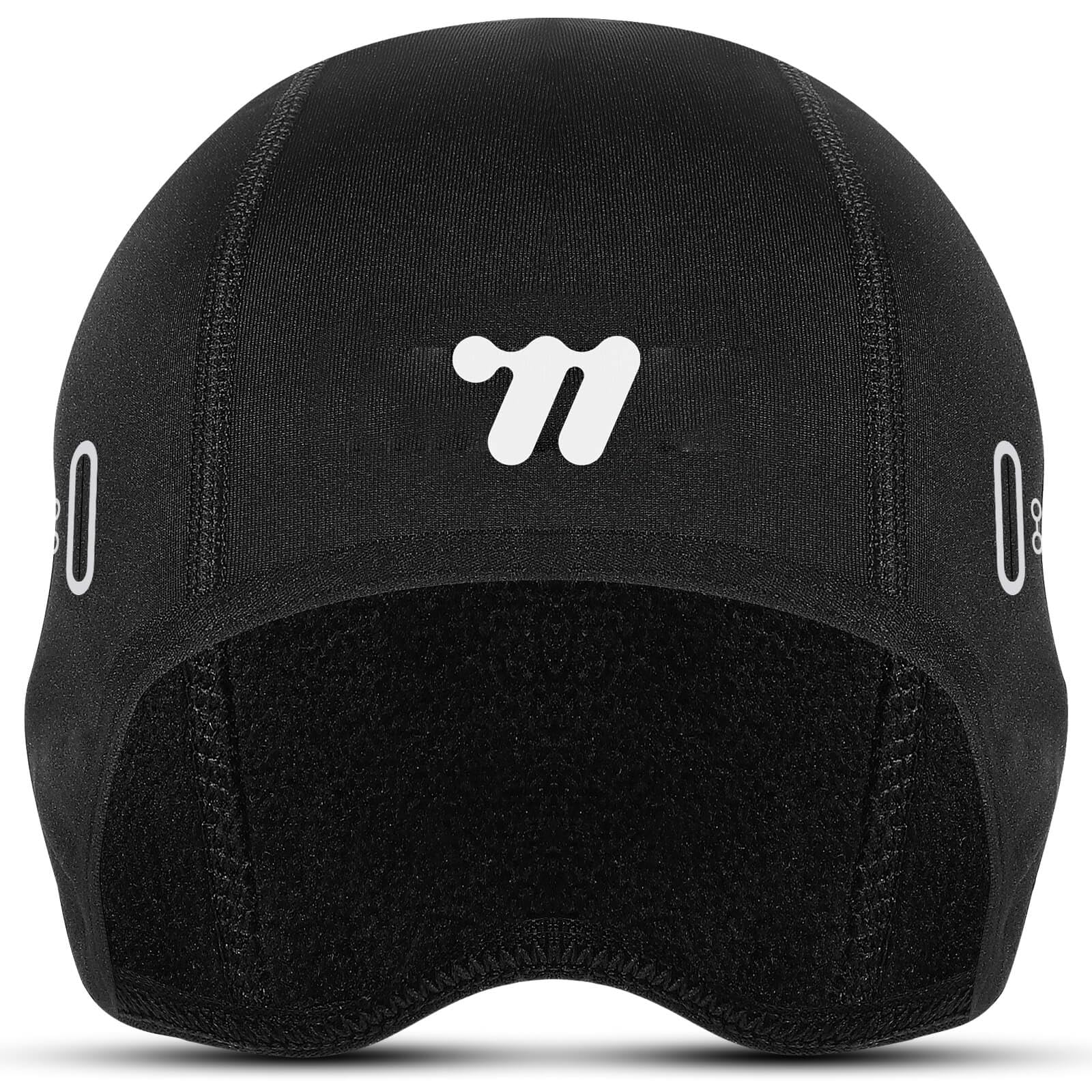 Skull Cap Helmet Liner Fits Glasses, Winter Sports Beanie Headwear for Men Women, Thermal Stretchable Head Caps Caps for Running, Skiing