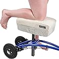 TKWC INC Knee Scooter Comfy Cushion Two Inch Thick Foam Knee Pad and Cover - Fits Most Knee Walker Models