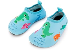 BIGIB Toddler Kids Swim Water Shoes Quick Dry Non-Slip Water Skin Barefoot Sports Shoes Aqua Socks for Boys Girls Toddler