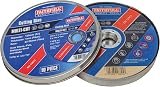 Faithfull Extra Thin 1mm Multi-Cut Discs 125mm x 1mm x 22.23mm 10 Pack Tin view 7