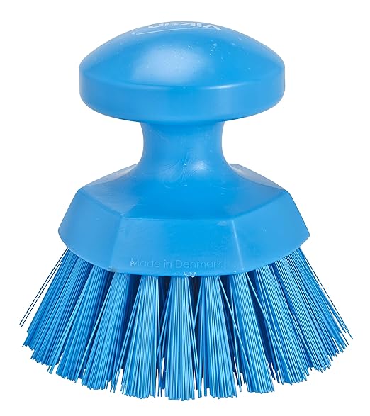 Vikan 38853 HandHeld Scrub Brush, Polypropylene, Polyester Bristle