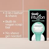 Wilkinson Sword Intuition Sensitive Care Razor for Women Turquoise 4 blades view 7