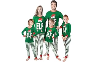 FAMILY FEELING Matching Family Pajamas Christmas Sleepwear Cotton Holiday Valentine Halloween Pjs