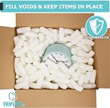 Triplast ECO Packing Peanuts 1 Cubic Ft Corn Starch Biodegradable view 2