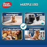 Simple Solution Disposable Dog Diapers for Male Dogs 12 Pack Medium view 7