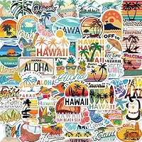Retro Make-up-Tasche „Groovy Hawaii“ – 19,1 X 25,4 Cm, Leinenstoff, Für Strand- & Surf-Fans