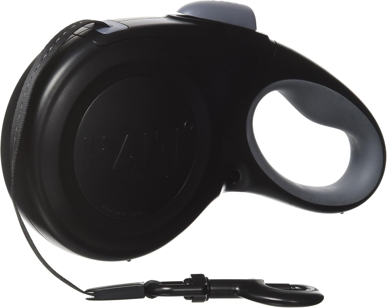 purple retractable leash